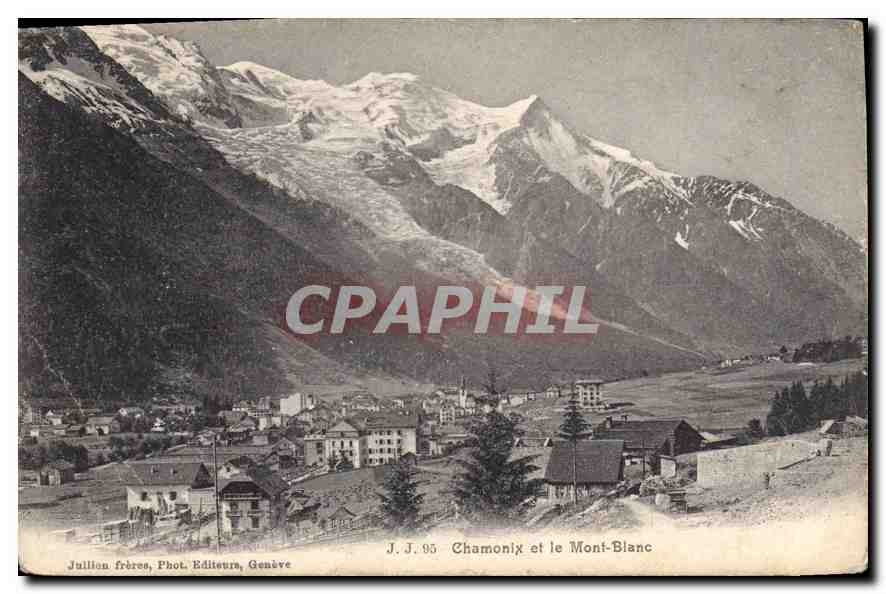 CPA Chamonix et le Mont Blanc