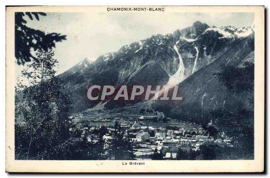 CPA Chamonix Mont Blanc le Brevent