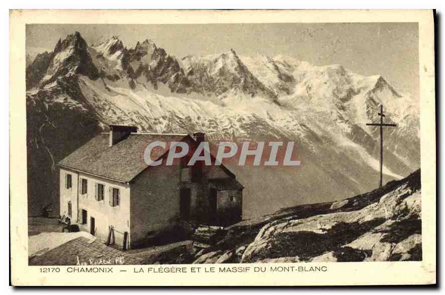 CPA Chamonix La Flegere et le Massif du Mont Blanc