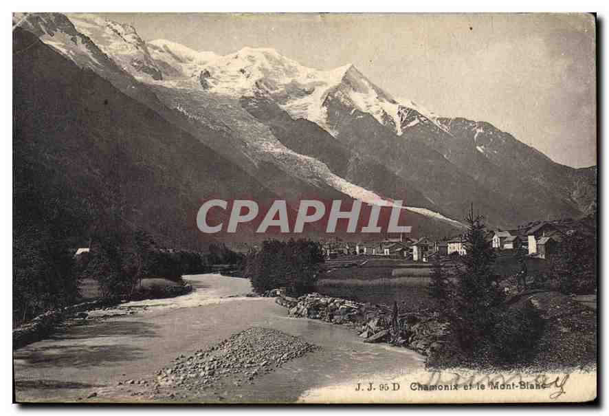 CPA Chamonix et le Mont Blanc