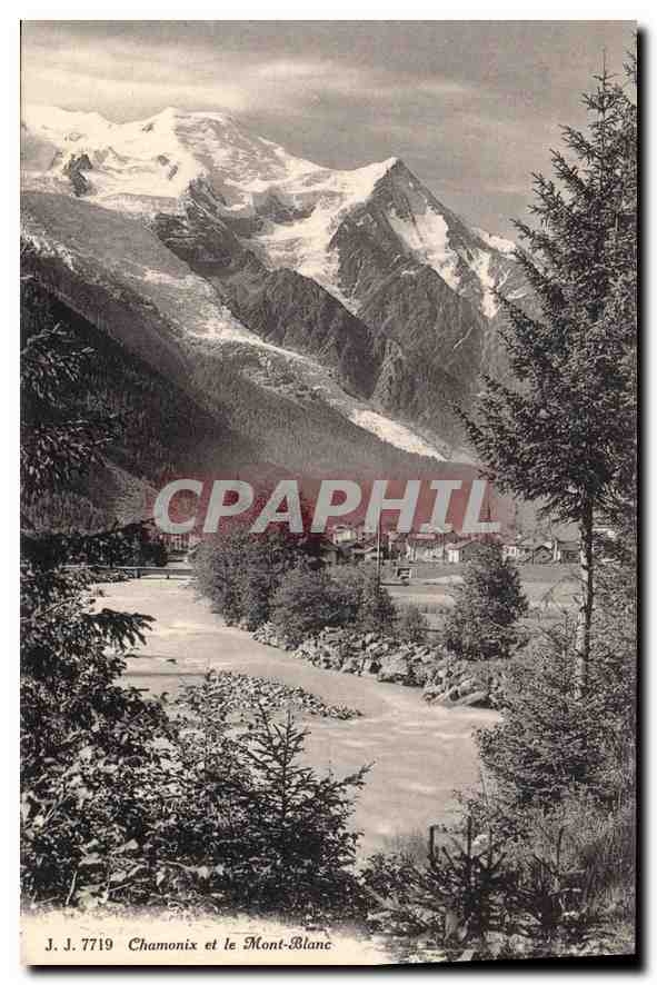CPA Chamonix et le Mont Blanc