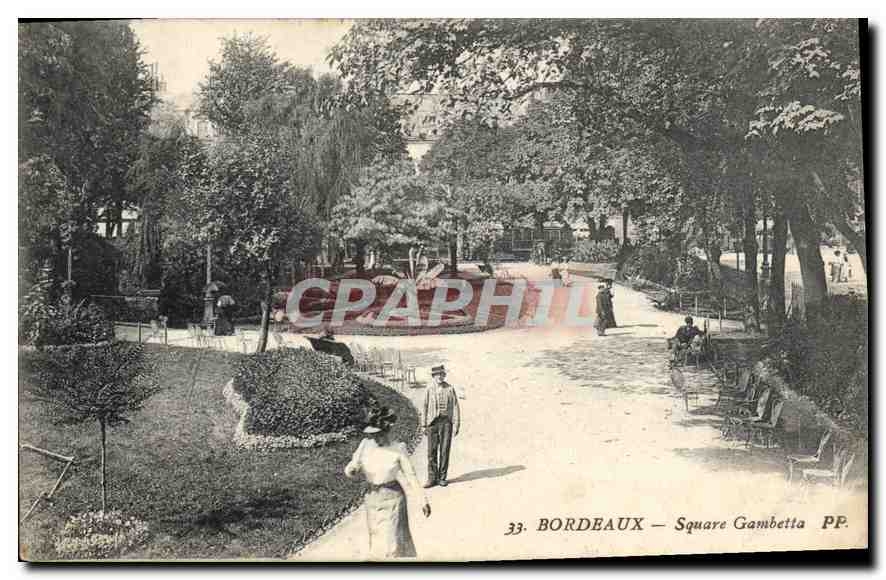 CPA Bordeaux Square Gambetta