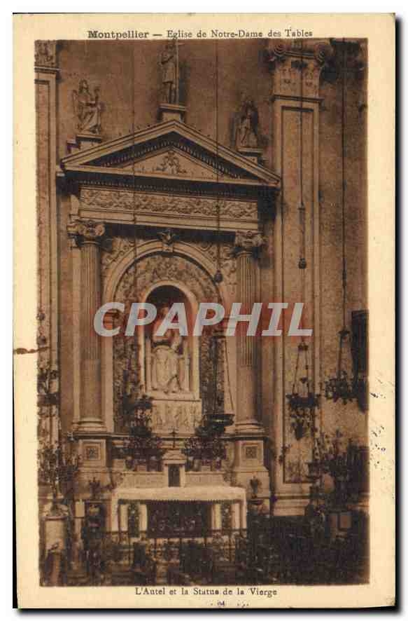 CPA Montpellier Eglise de Notre Dame des Tables