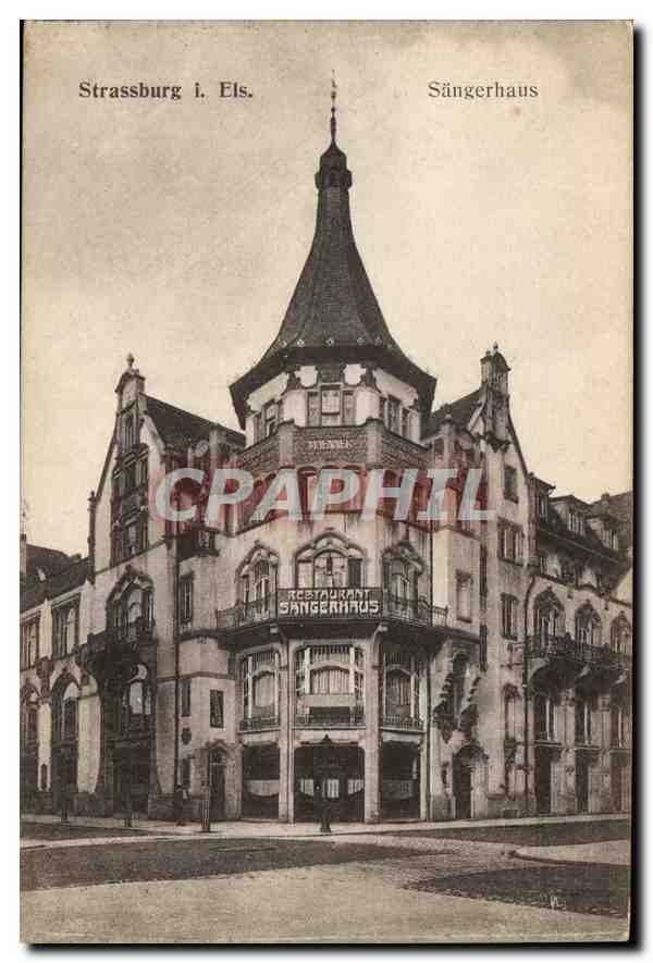 CPA Strassburg Sangerhaus