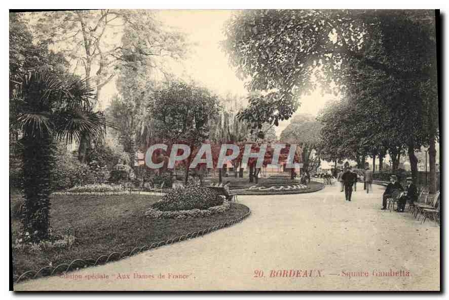 CPA Bordeaux Square Gambetta