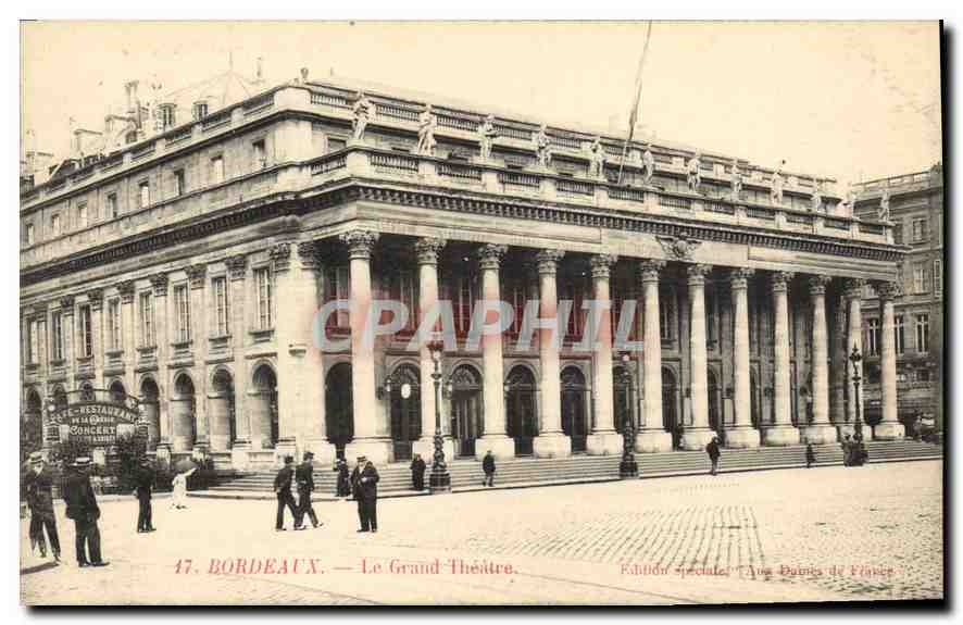 CPA Bordeaux Le Grand Theatre
