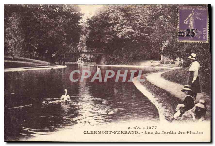 CPA Clermont Ferrand Lac du Jardin des Plantes