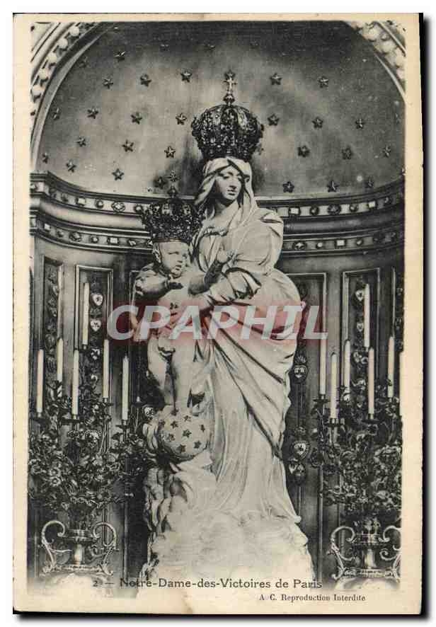CPA Notre Dame des Victoires de Paris