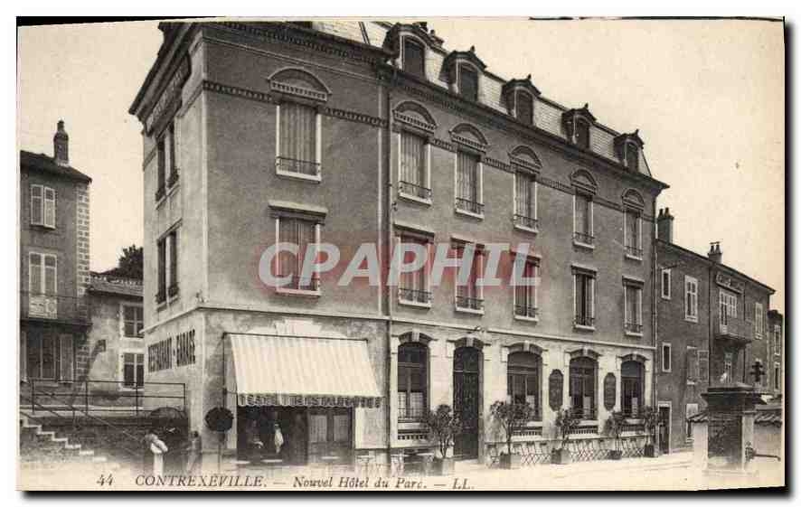CPA Contrexeville Nouvel Hotel du Parc