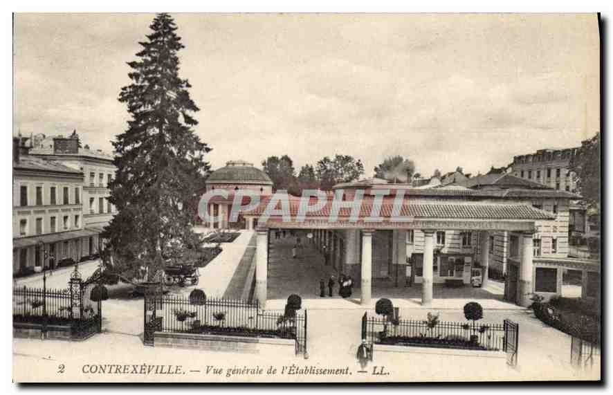 CPA Contrexeville Vue generale de l'Etablissement