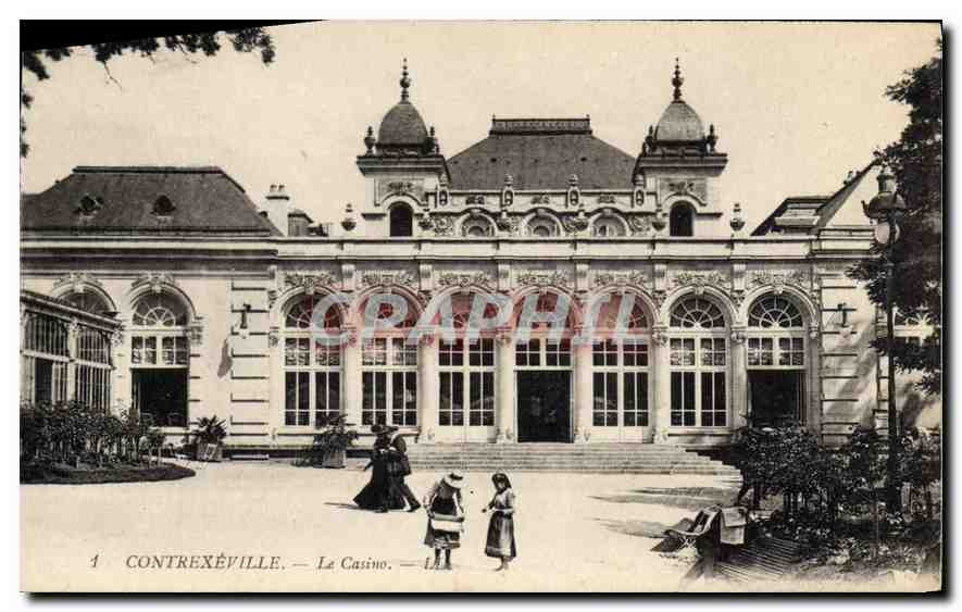 CPA Contrexeville le Casino