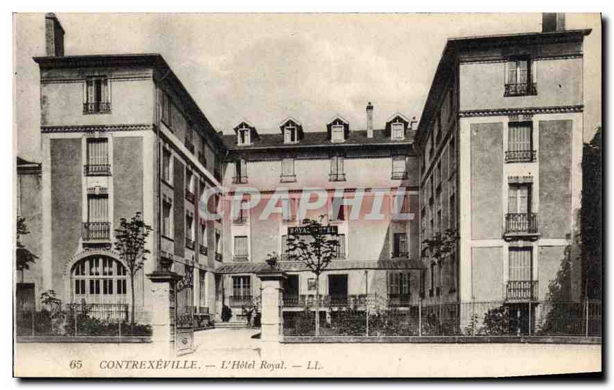 CPA Contrexeville L'Hotel Royal