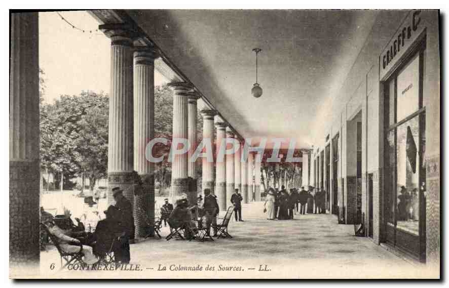 CPA Contrexeville La Colonnade des Sources