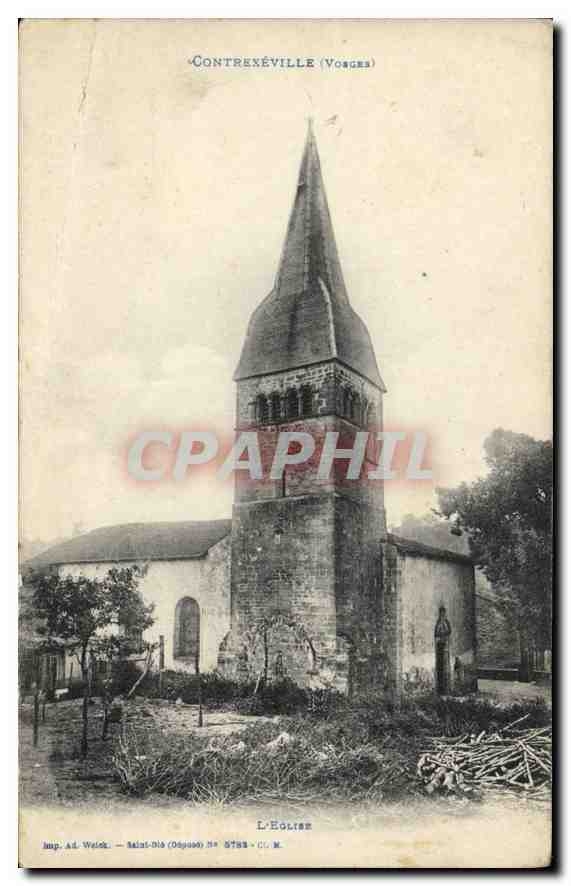 CPA Contrexeville (Vosges) L'Eglise