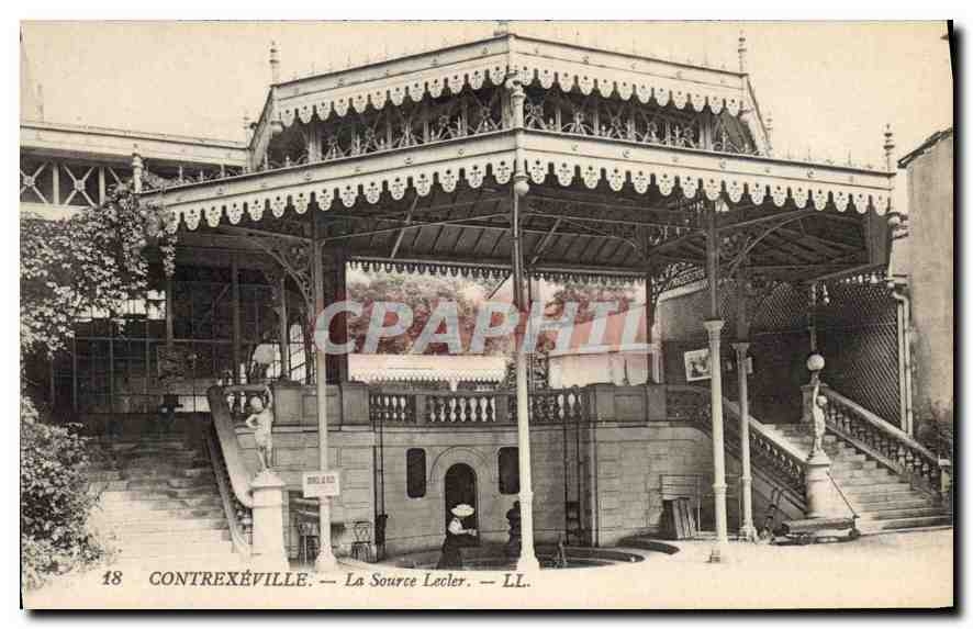 CPA Contrexeville Lecler
