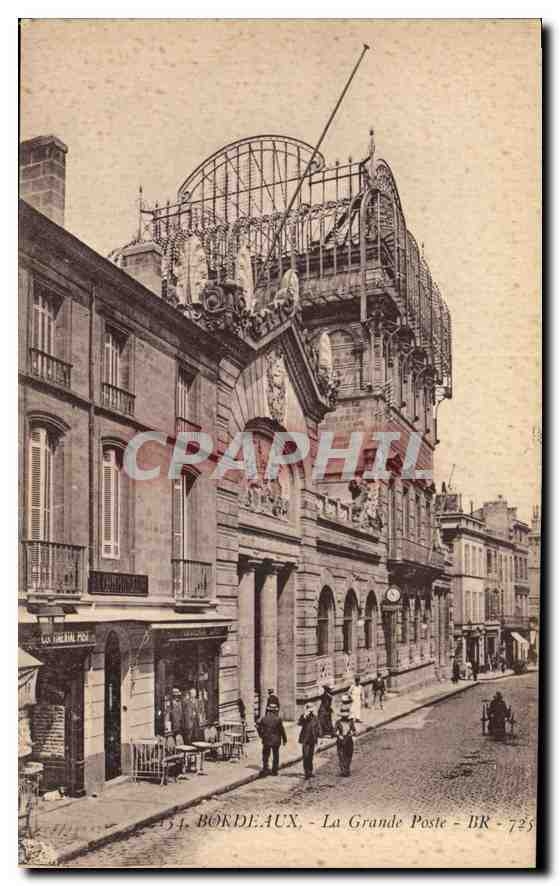 CPA Bordeaux La Grande Poste