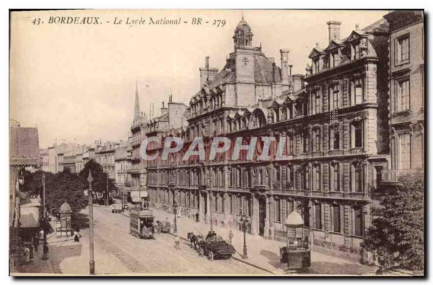 CPA Bordeaux Le Lycee National