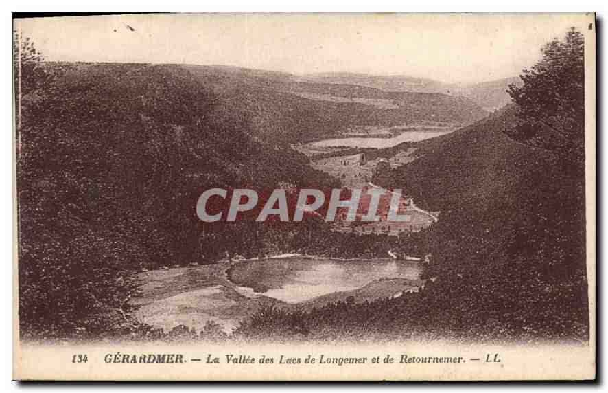CPA Gerardmer La Vallee des Lacs de Longmer et de Retournemer