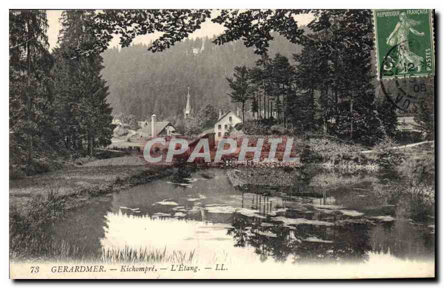 CPA Gerardmer Kichompre L'Etang
