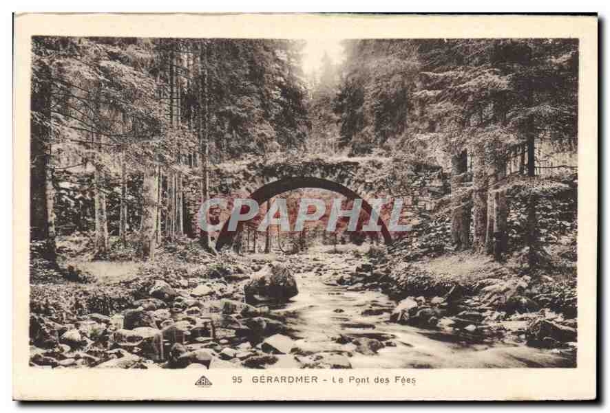 CPA Gerardmer Le Pont des Fees