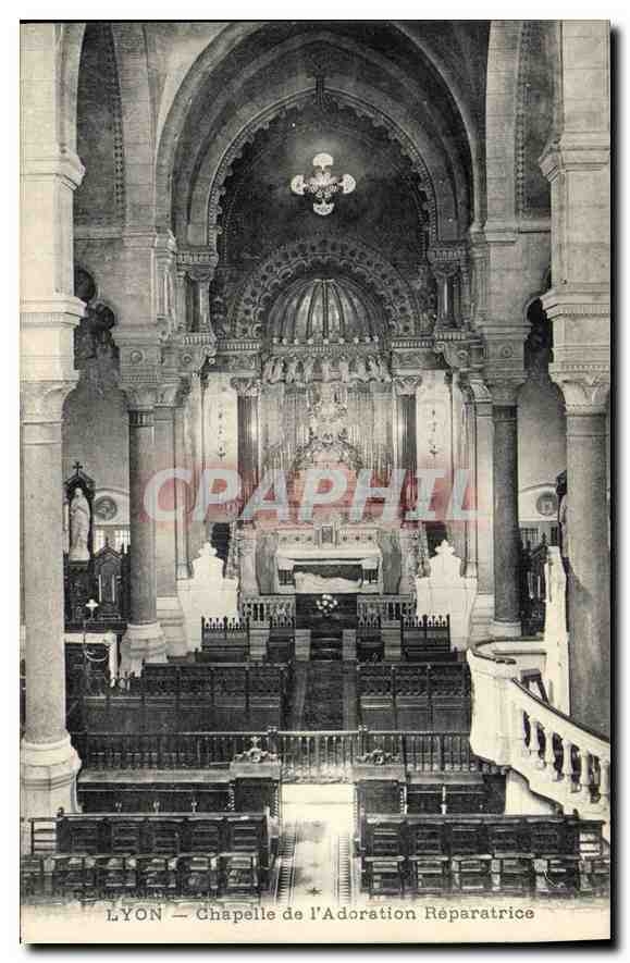 CPA Lyon Chapelle de l'Adoration Reparatrice