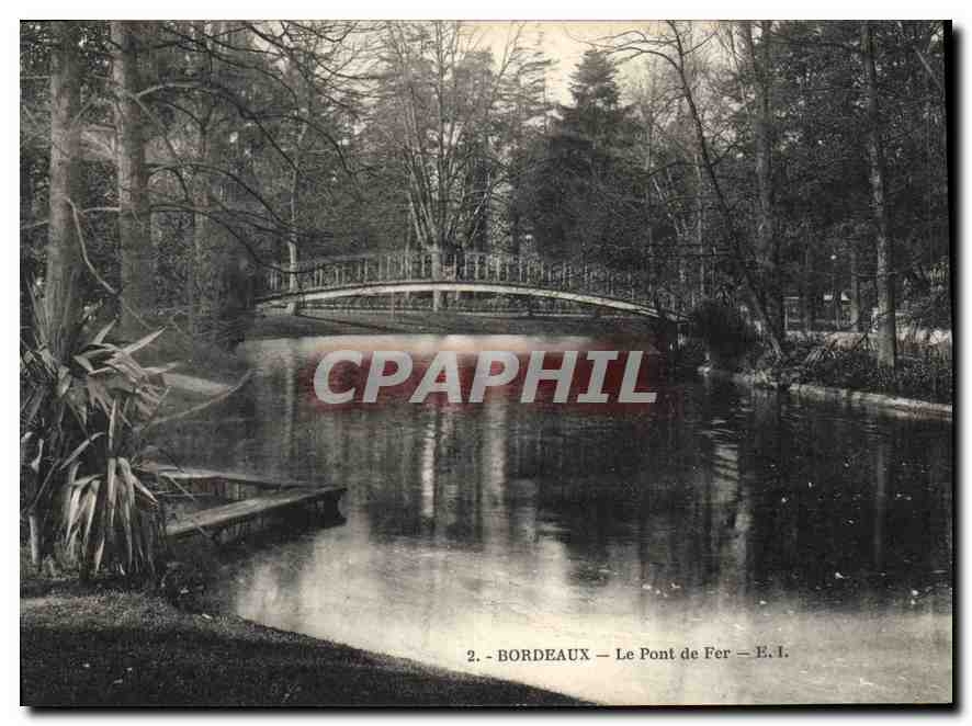 CPA Bordeaux Le Pont de Fer