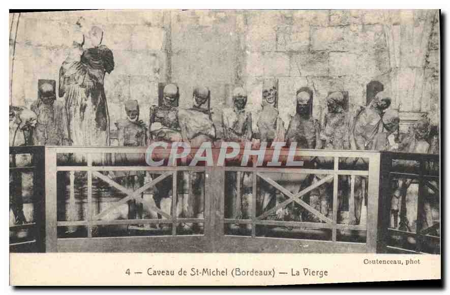 CPA Caveau de St Michel (Bordeaux) La Vierge
