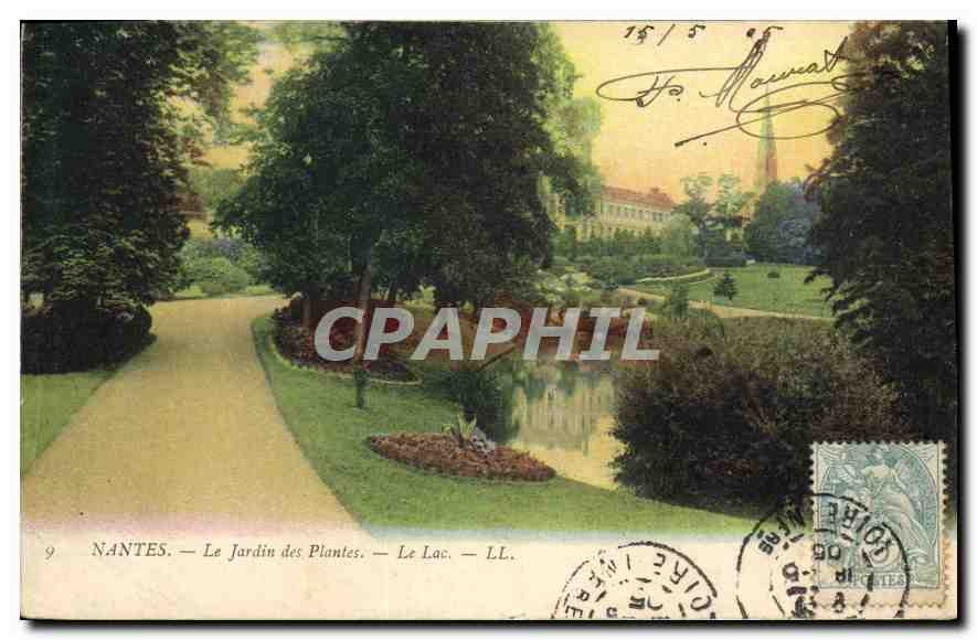 CPA Nantes Le Jardin des Plantes le Lac