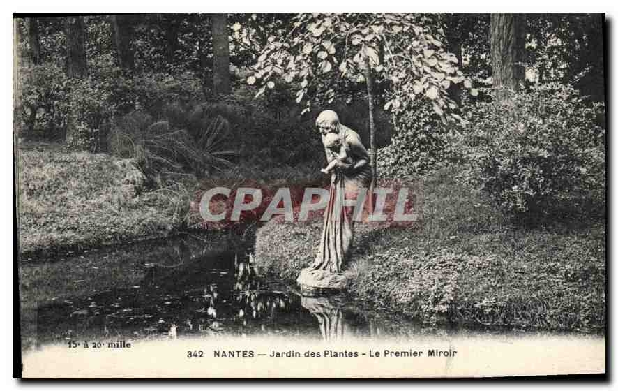 CPA Nantes Jardin des Plantes Le Premier Miror