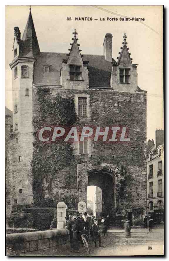 CPA Nantes La Porte Saint Plerre