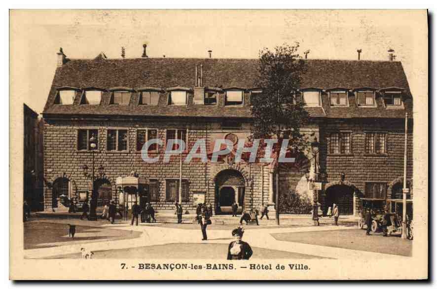 CPA Besancon les Bains Hotel de Ville