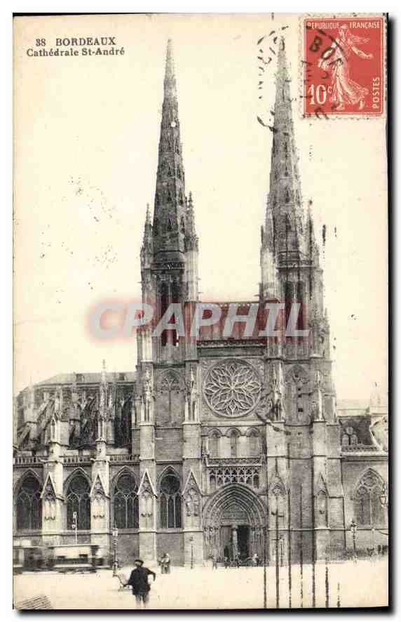 CPA Bordeaux Cathedrale St Andre