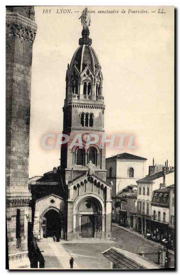 CPA Lyon Ancien Sanctuaire de Fourviere