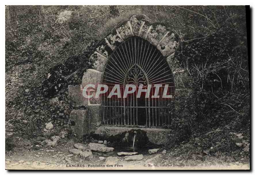CPA Langres Fontaine des Fees
