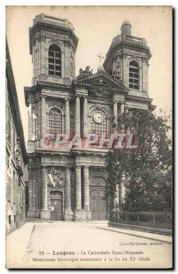 CPA Langres La Cathedrale Saint Mammes