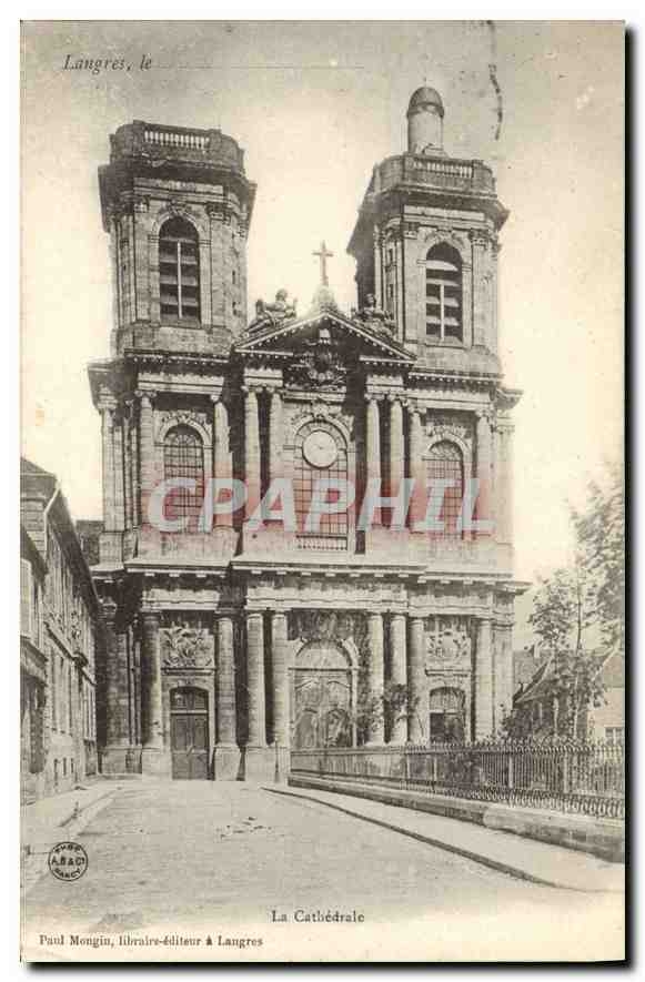 CPA Langres La Cathedrale