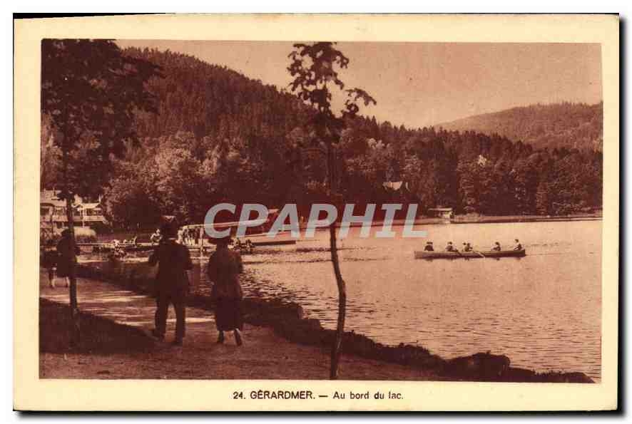 CPA Gerardmer Au bord du Lac