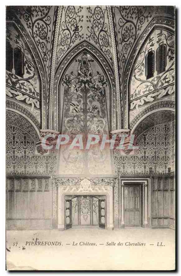 CPA Pierrefonds Le Chateau Salle des Chevaliers