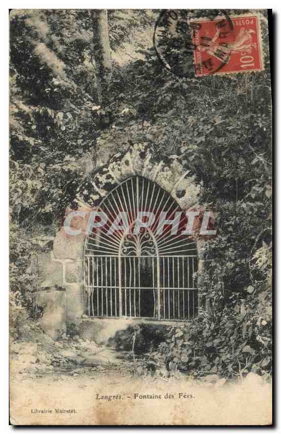 CPA Langres Fontaine des Fees