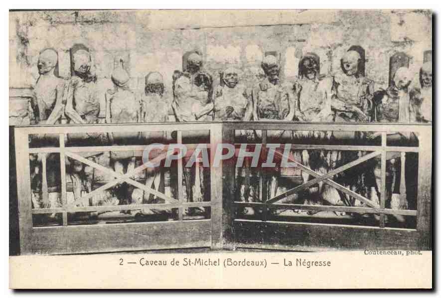 CPA Bordeaux Caveau de St Michel La Negresse