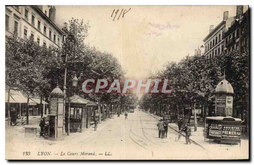 CPA Lyon Le Cours Morand Absinthe