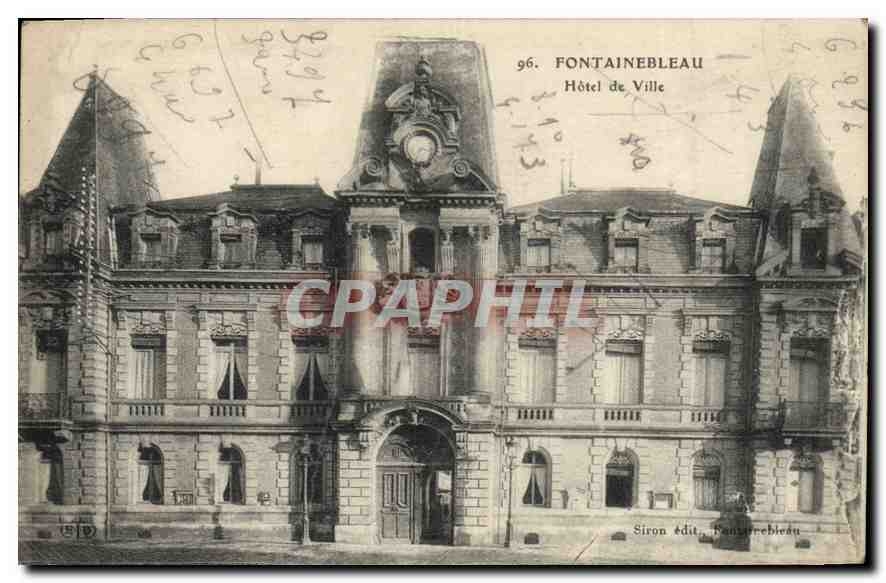 CPA Fontainebleau Hotel de Ville