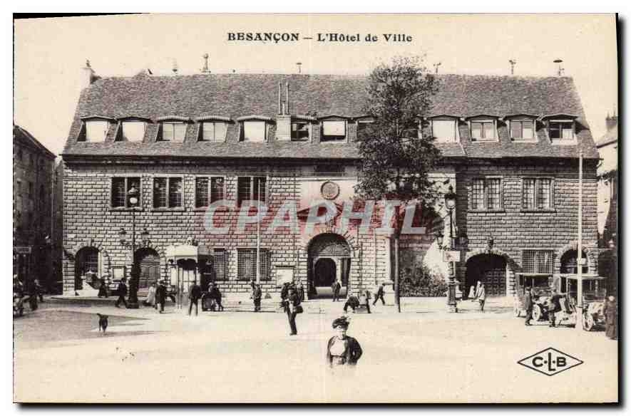 CPA Besancon L'Hotel de Ville