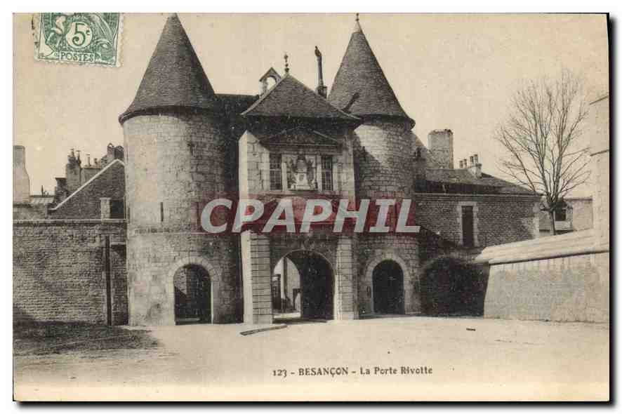 CPA Besancon La Porte Rivotte