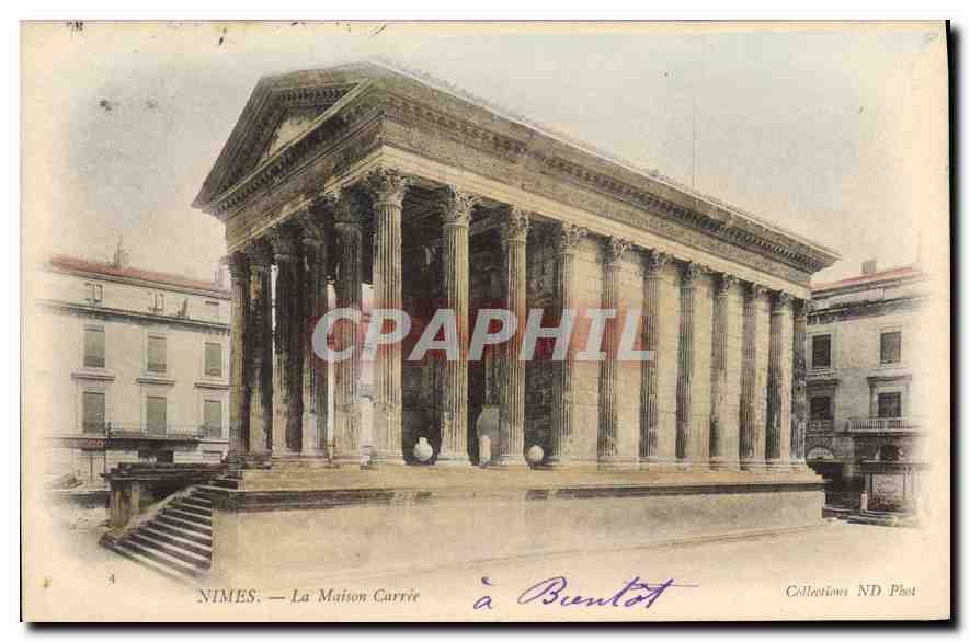 CPA Nimes La Maison Carree