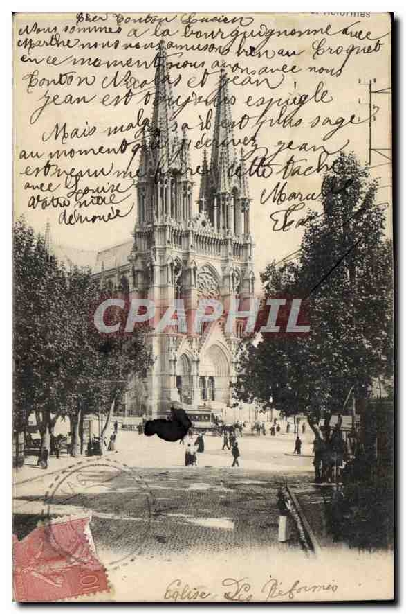 CPA Marseille Eglise Les Reformes