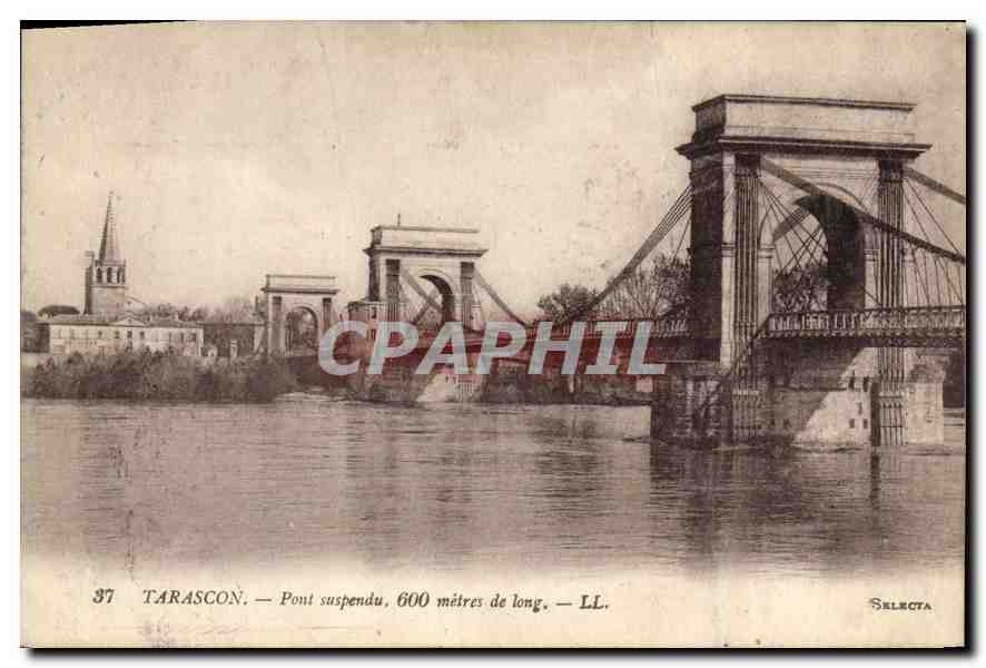 CPA Tarascon Pont Suspendu