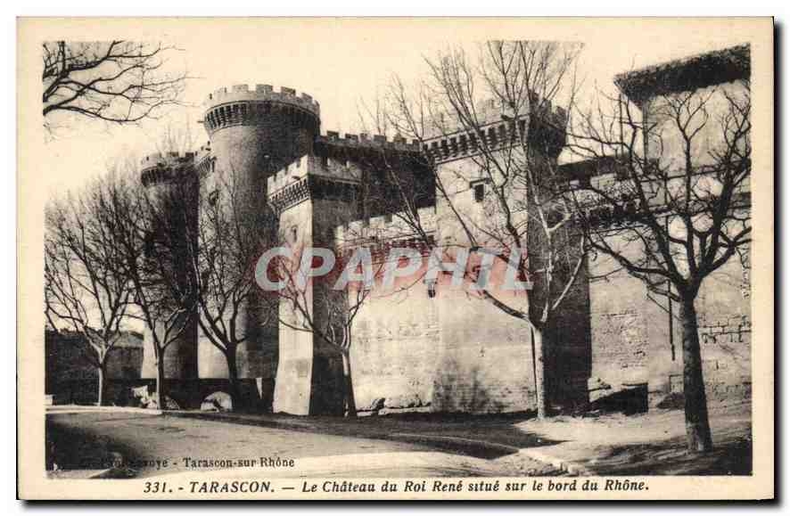 CPA Tarascon (B du R) Le Chateau du Roi Rene