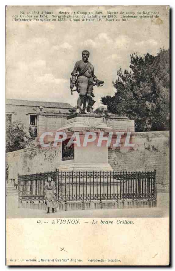 CPA Tarascon (B du R) Le Brave Crillon