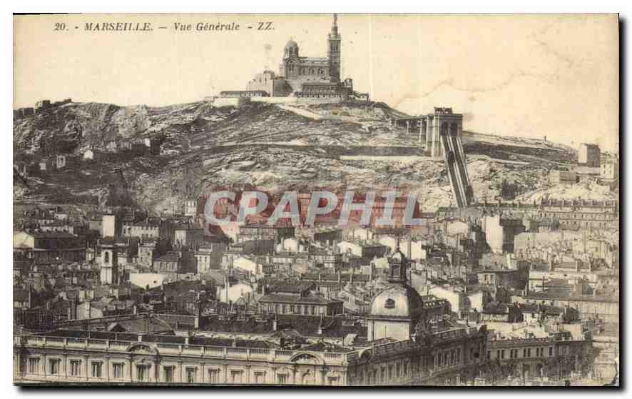 CPA Marseille vue generale 